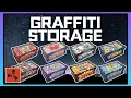 Rust Large Wood Box Skins - All Graffiti Storage Skins