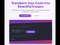 Introducing the Code to Image Generator App - Turn Code Into Art