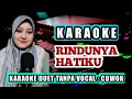 Lagu RINDUNYA HATIKU KARAOKE DUET TANPA VOCAL COWOK / PRIA VERSI DANGDUT KOPLO