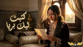 كتبت ليك بريا                                            صوت حنين واداء قوي   قنبلة الشعبي المغربي دندنها