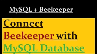 How to connect Beekeeper with MySQL Database