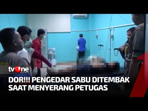 Serang Petugas Saat Penggerebekan, Pengedar Sabu Dihadiahi Timah Panas