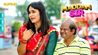बिल्लू लेकर गया अपनी मर्दाना गर्लफ्रेंड को पुष्पा जी से मिलवाने | Maddam Sir | New Full Episode |