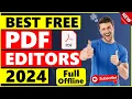 Best Free PDF Editor For Windows 2024 Full Offline PDF Editing Application With All Editing Tools