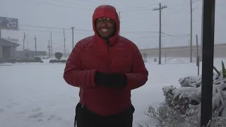 Jeremiah Stewart's latest update on winter storm in Southeast Texas