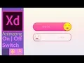 On Off Sliding Switch in Adobe XD Tutorial