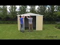 EasyShed Shed Assembly 3m x 1 5m Gable Slider Garden Shed