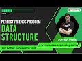 Perfect Friends Problem using Graphs Data Structures in JAVA