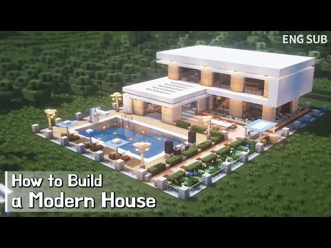 Casas de Minecraft Modernas fáciles de construir