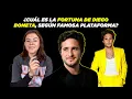 Cual es la fortuna de Diego Boneta