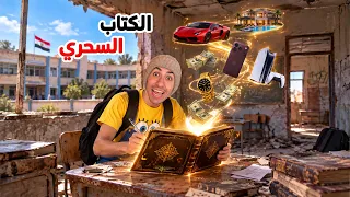 لما أخوك الصغير يلاقي كتاب سحري قديم في المدرسة أي حاجة يكتبها بتتحقق 🫢😂 | محمد عماد