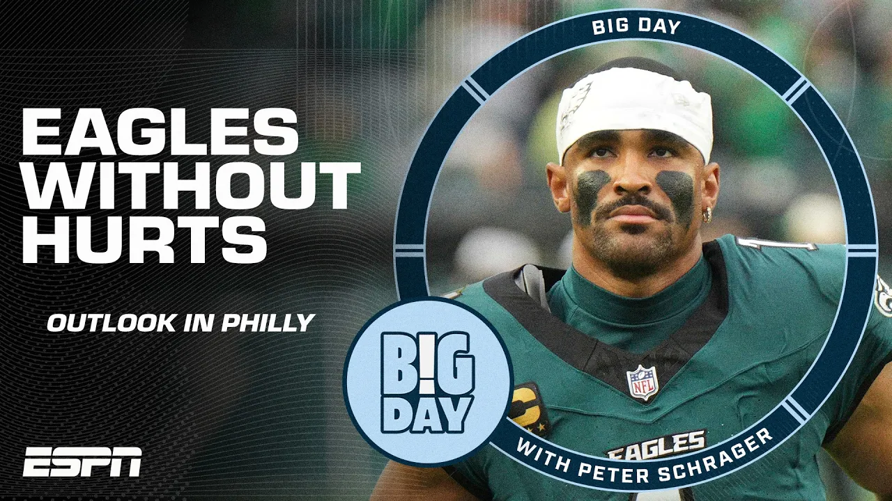How can the Eagles rally with Jalen Hurts out due to a blood clot? | Big Day with Peter Schrager