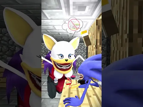 π¦π SONIC TAPES KID IN MINECRAFT GAME! βοΈπ¦ #sonictapes #cartoon #shin #sonic #shinsonic