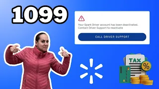 Consigue tu 1099 estando DESACTIVADO de SPARK DRIVER