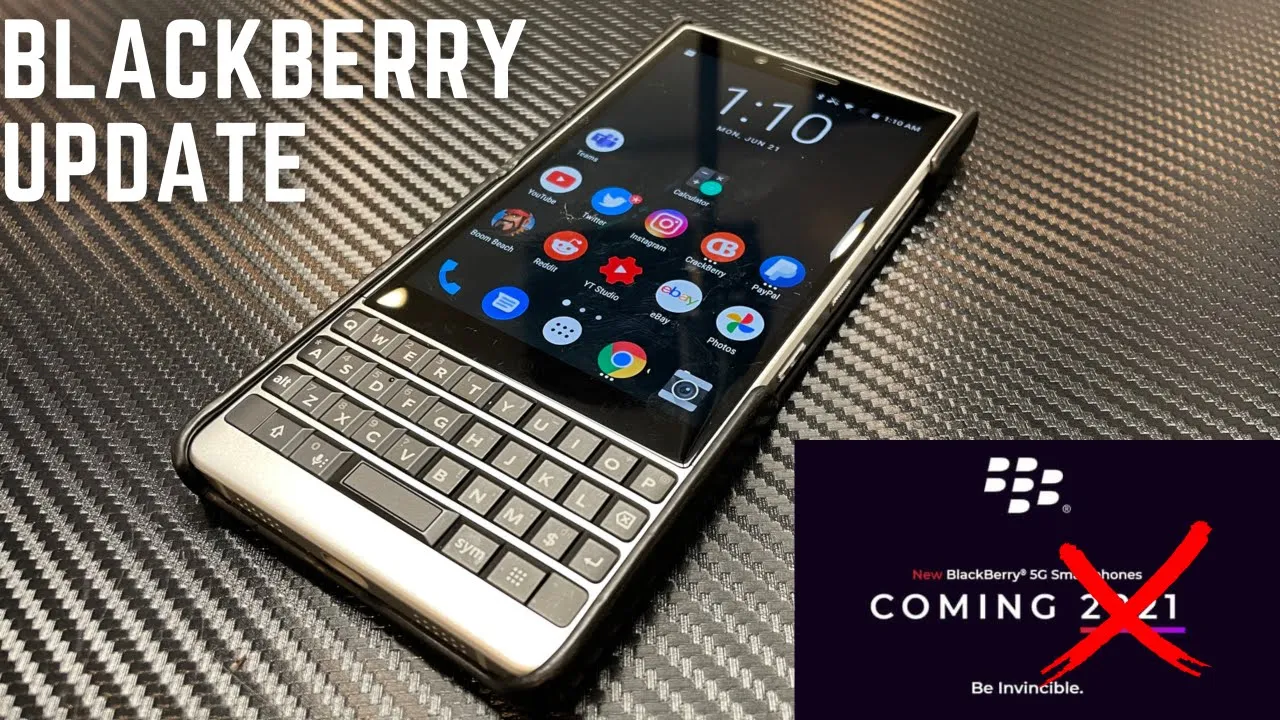 New BlackBerry 5G from OnwardMobility - Looking Like It Will Be a Key3