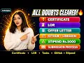 Every CodeAlpha Intern Must Watch This Certificate LOR Stipend All Doubts Cleared