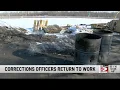 Striking Corrections Officers Return to Work at Local Prisons