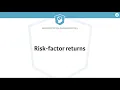 R Tutorial Risk-factor returns