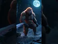 Download Lagu Lunar Beast Awakens 🌕💥 | AI Fantasy Creature #shortsfeed  #kingkong #lifeisbutadream #animation