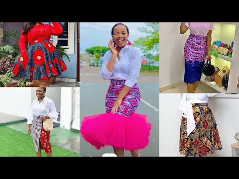 Download MP3 30+ Ankara and Lace Skirt Styles 2023 | Ankara Skirts | African Fashion | Latest \u0026 Trendy