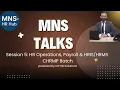 CHRMP Sesion - Part A Mastering HR Operations Payroll The Role of HRIS in Employee Management