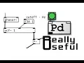 PureData tutorials - rich synthesis 4