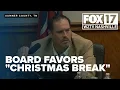 Sumner County Schools votes in favor of Christmas Break after heated debate