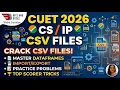 CUET 2026 Master CSV Files in One Shot Python Pandas Data Handling