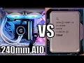 Can a 240mm AIO cool a Core i9-14900K