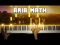 Lagu Aria Math - C418 (FULL Piano Cover)