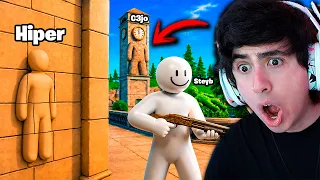 Jugué al ESCONDITE con HIPER, C3JO y STEYB 😱 Meccha Chameleon