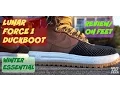 Nike Lunar Force 1 Duckboot Feet Winter Pickup 2016