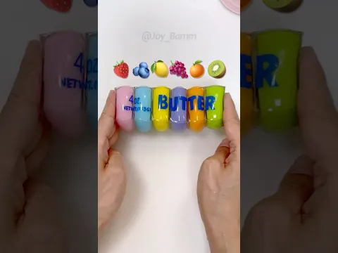 Fruit Butter Squishy DIY with Nano Tape! #실리콘 테이프