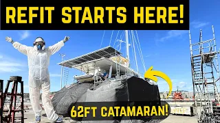 The HUGE refit begins – Nothing but boat work!  [Ep. 114]