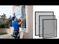 How to Install a Window Screen Kit - DIY flyscreen