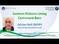 AEU34 Custom Ribbons Using CommandBars Adrian Bell