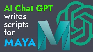AI ChatGPT writes scripts for MAYA