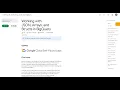 Qwiklabs Working with JSON Arrays and structs in BigQuery GSP416