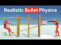 Realistic Bullet Physics Penetration Ricochet in Unity