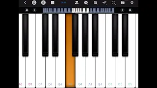 تعليم عزف اغنية كلمات ماجدة الرومي بيانو سهل 