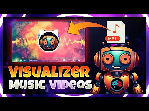 Download MP3 Turn Your AI Music Into Music Visualizer Audio Spectrum Videos (FREE \u0026 No After Effects!)