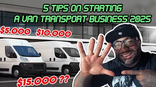 5 Essential Tips for Van Owner-Operators In 2025 Boost Your Delivery Business