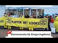 Lagu Kappen met kolen voert actie bij Omgevingsdienst