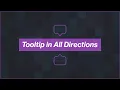 Arabic HTML CSS Tutorials - Create Tooltip In All Directions