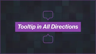 Arabic HTML CSS Tutorials - Create Tooltip In All Directions