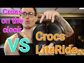 Crocs On The Clock vs Crocs Work LiteRide