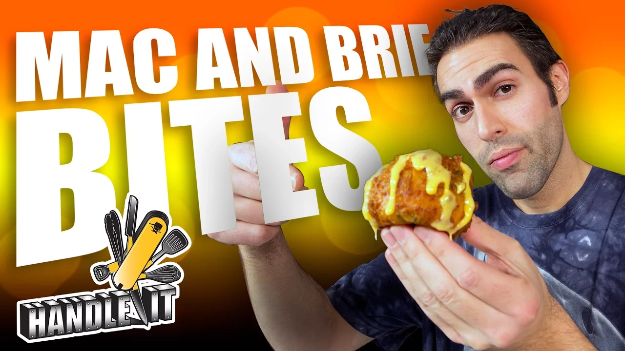 Mac and Brie Bites - Handle it