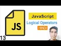 Javascript Logical Operators my web Tutorial in Hindi