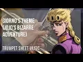 Trumpet Sheet Music How to play Giorno s Theme Jojo s Bizarre Adventure by Yugo Kanno