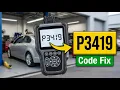 How To Fix P3419 Code - Cylinder 3 Deactivation System Low Voltage Repair